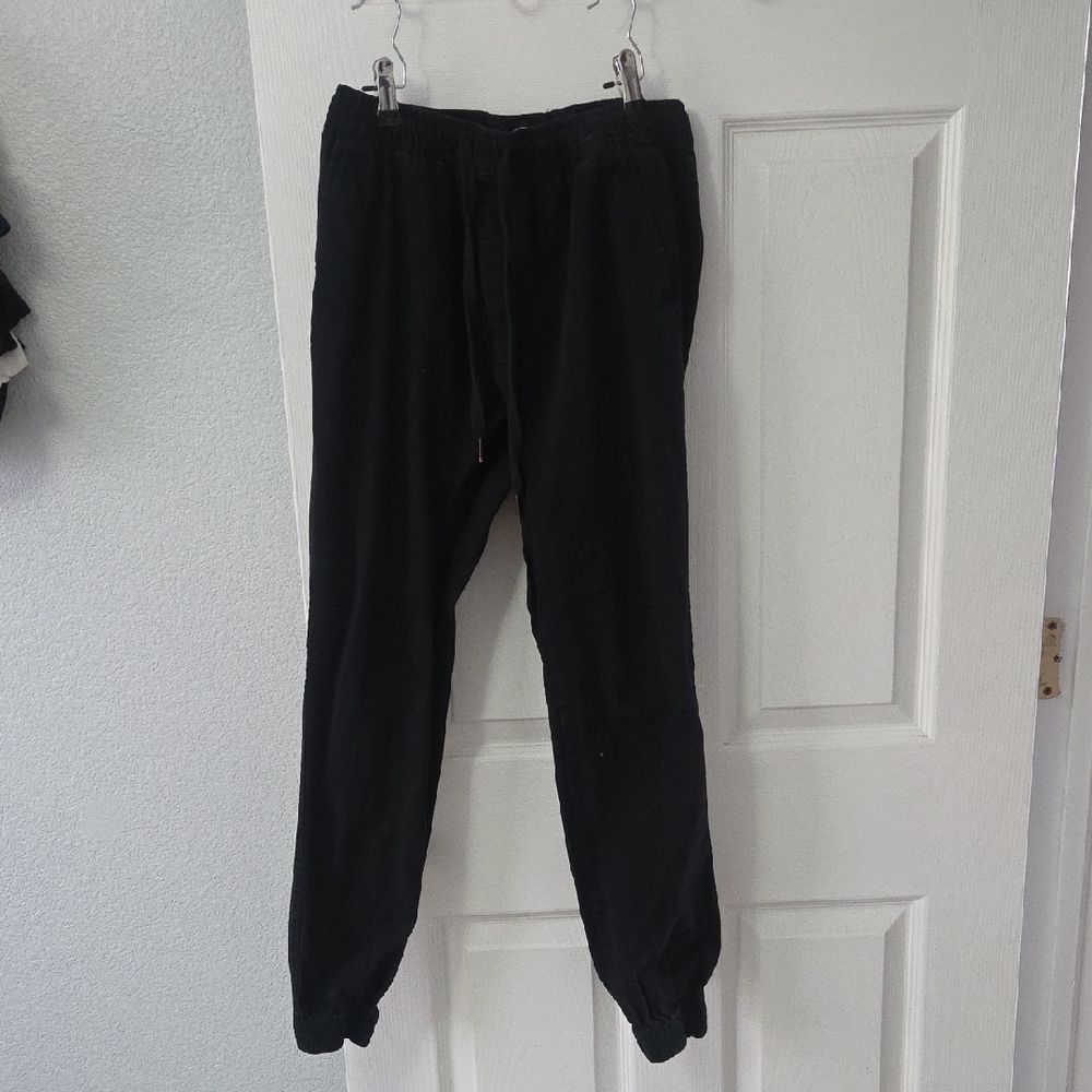 Men's Black Joggers
